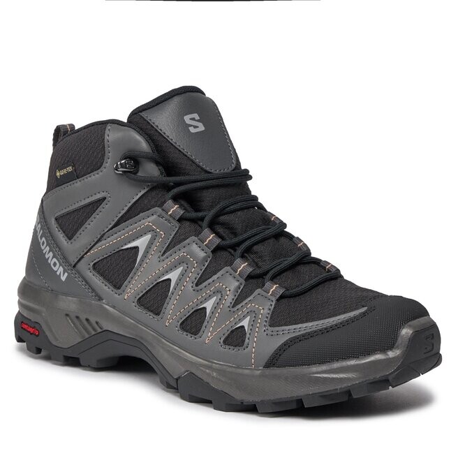 Ботинки женские Salomon X Blaze Mid на шнуровке, черный