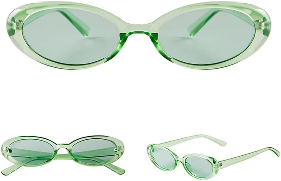 

Овальные солнцезащитные очки для женщин и мужчин с желтыми линзами и защитой от УФ-излучения UV400, для занятий спортом на открытом воздухе, бега и езды на велосипеде Generic, C3