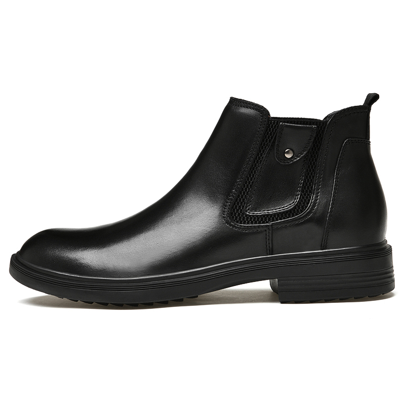 

Bull Thunder Челси ботинки унисекс черные утепленные, цвет Black Insulated Shoes