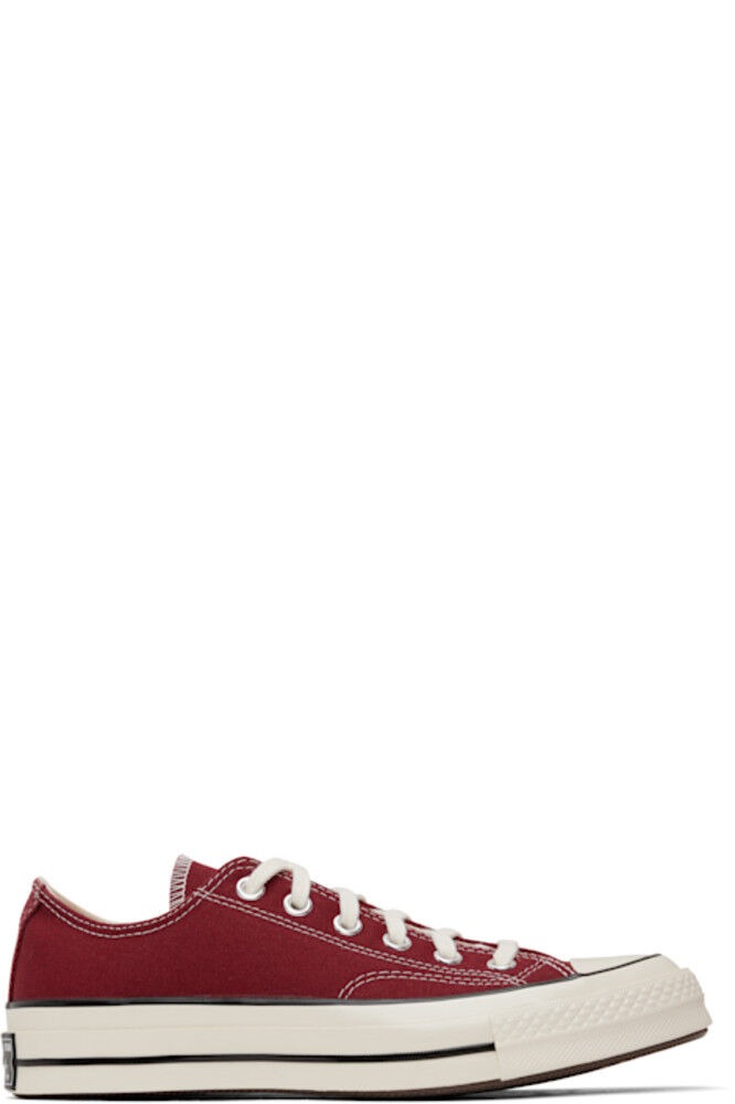 

Красные низкие кеды Chuck 70 Converse