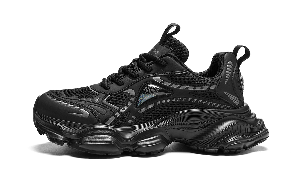 

Низкие массивные кроссовки мужские HLA, Black