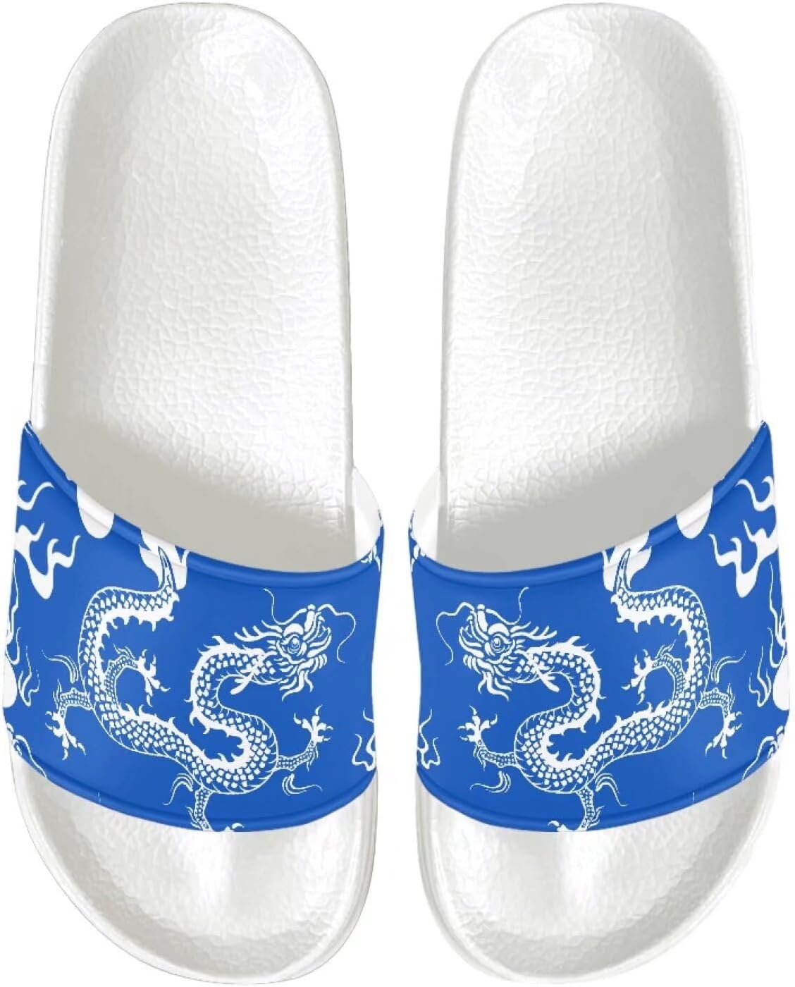 

Мужские шлепанцы сандалии Стильные летние тапочки Повседневные пляжные шлепанцы Нескользящие тапочки для ванной с белой подошвой Pugasmiru