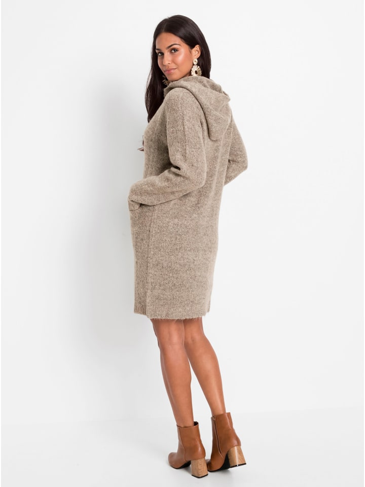 

Длинный кардиган бежевого цвета в крапинку WITT WEIDEN