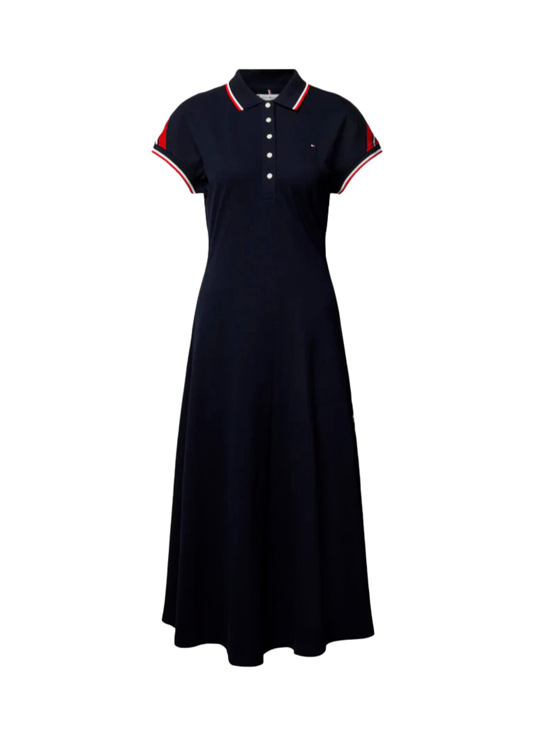 

Рубашка hilfiger vestito a polo Tommy, синий