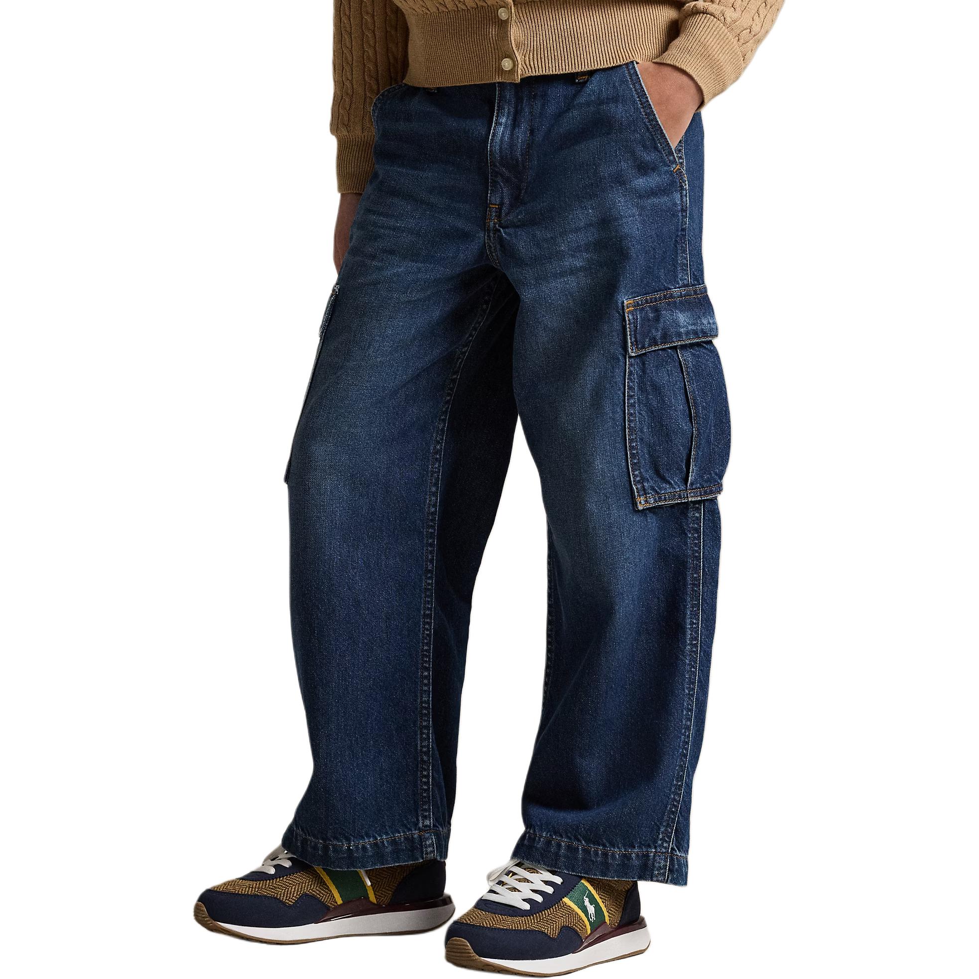 Детские джинсы Polo Ralph Lauren, индиго — фото 4