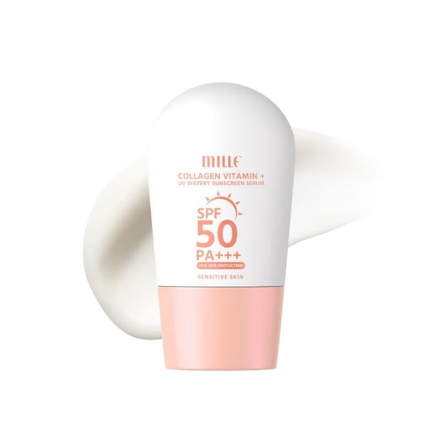 

Mille Collagen Vitamin Plus UV Watery Sunscreen SPF50 PA+++ 10г, White
