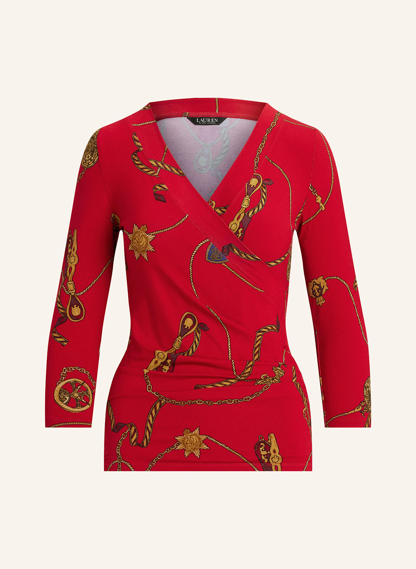 

Рубашка с рукавами 3/4 Lauren Ralph Lauren, мультиколор