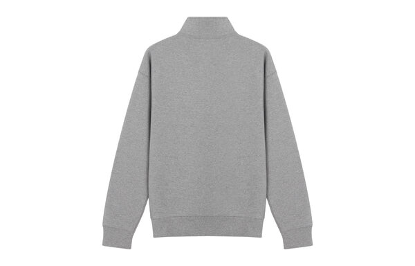 Толстовка Nike Solo Swoosh 1/4-zip sweatshirt 'Grey', серый — фото 2