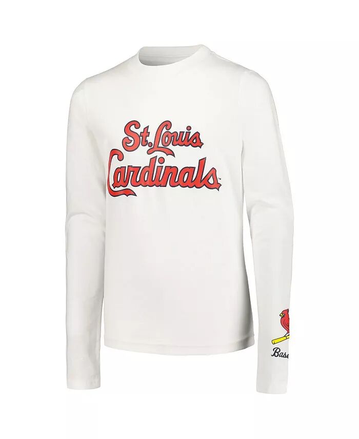 Big Boys красный, белый St. Louis Cardinals футболка Combo Set Stitches — фото 2