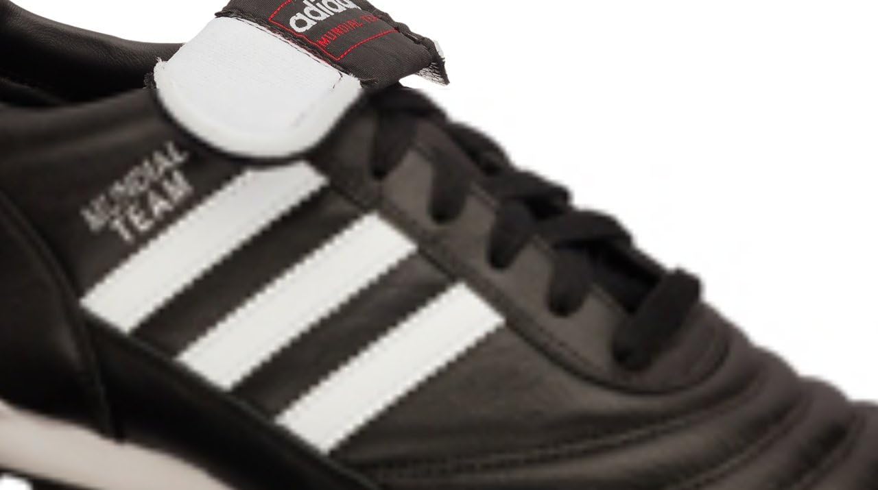 Мужские бутсы Adidas Mundial Team, черный/красный — фото 2