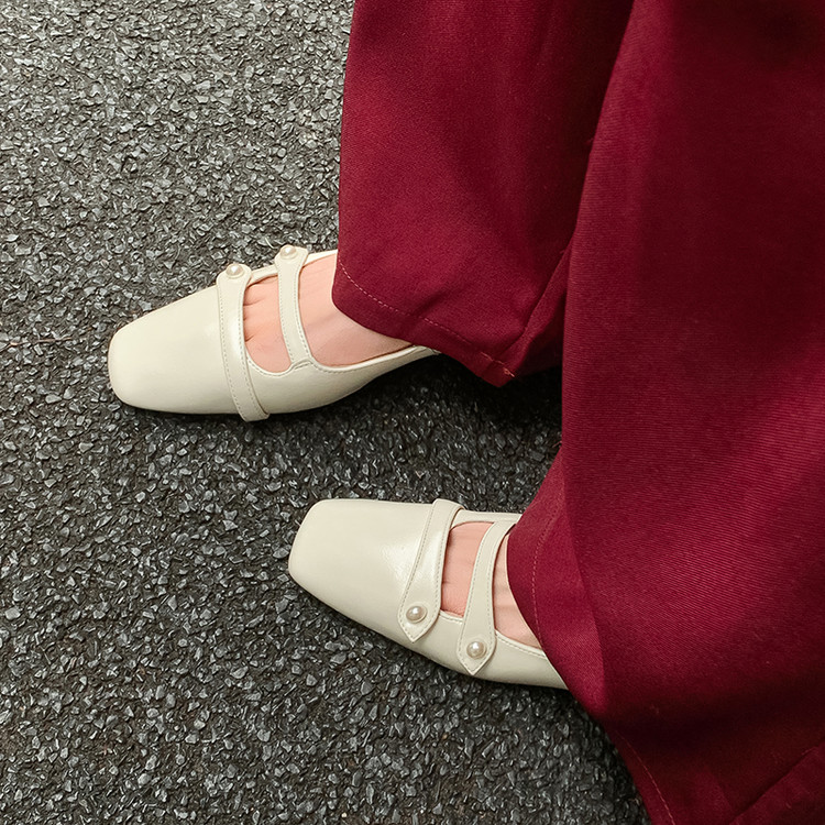Yeezyy Reezy Плоские туфли Мэри Джейн для женщин серебристо-белые, цвет Silver Frost White — фото 2