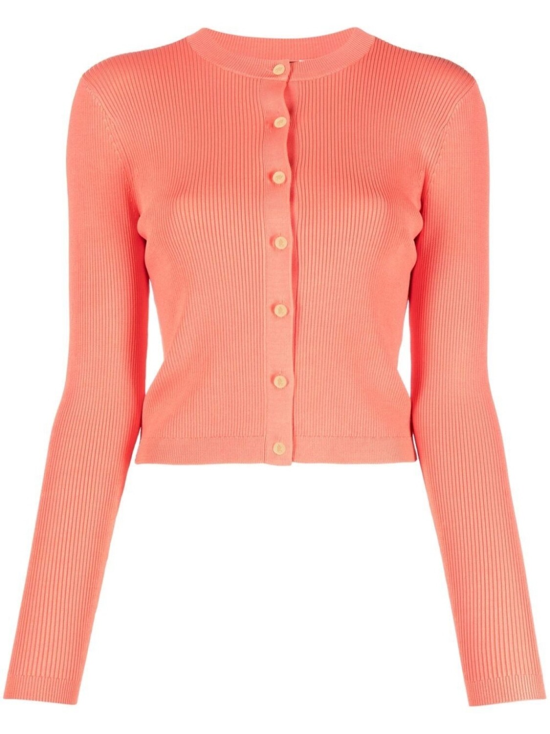 

Lauren Ralph Lauren кардиган в рубчик, оранжевый