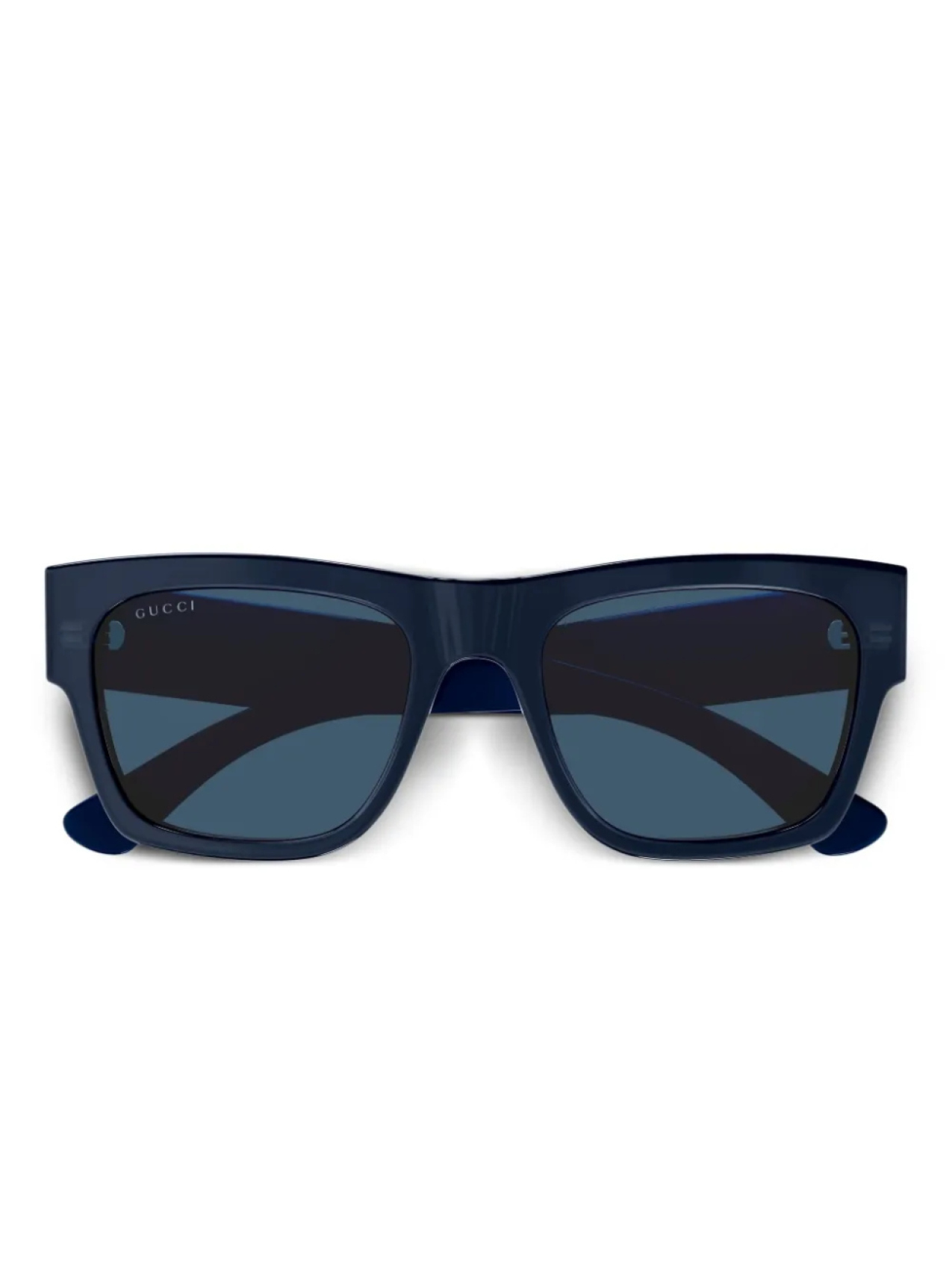 

Gucci Eyewear солнцезащитные очки в квадратной оправе, синий