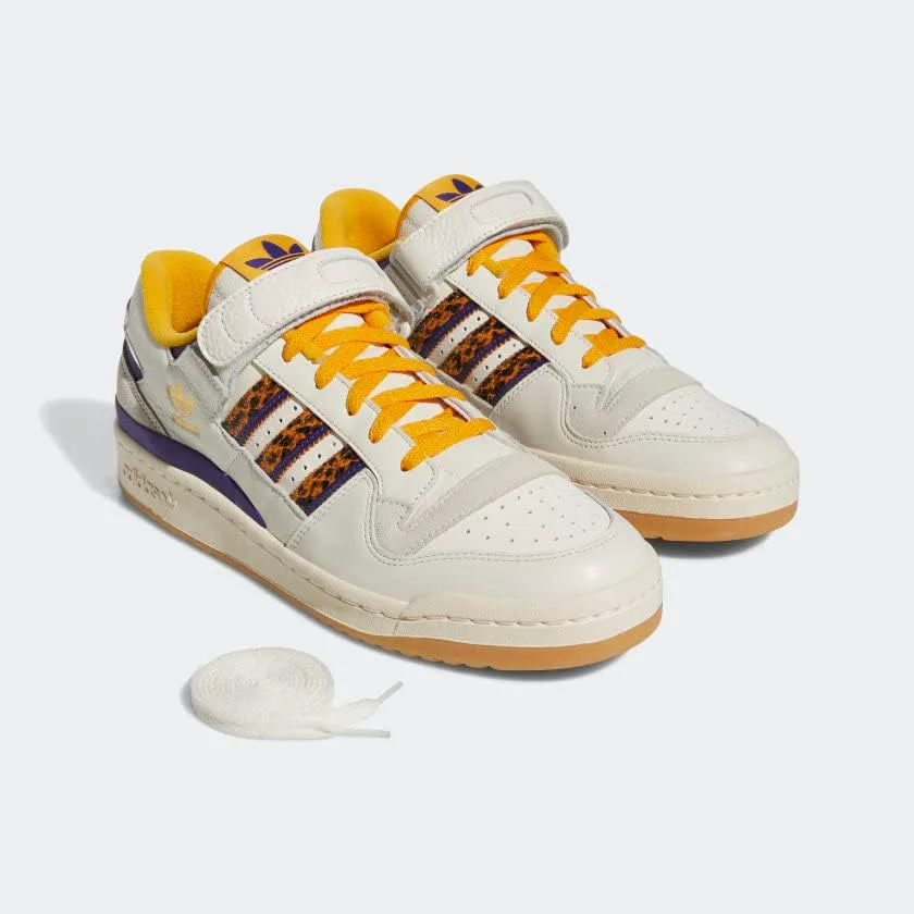 Мужские кроссовки Adidas Forum Low, кремовый/белый/золотой/кремовый — фото 3