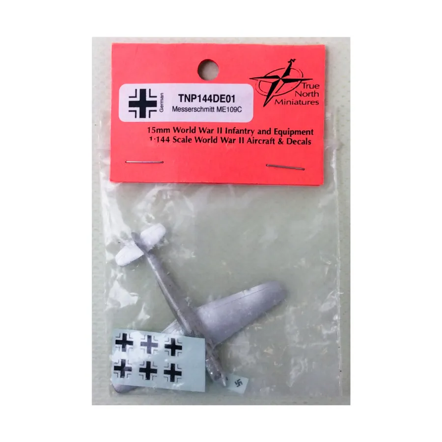 

Мессершмитт ME109C, World War II - Aircraft (1/144 Scale)