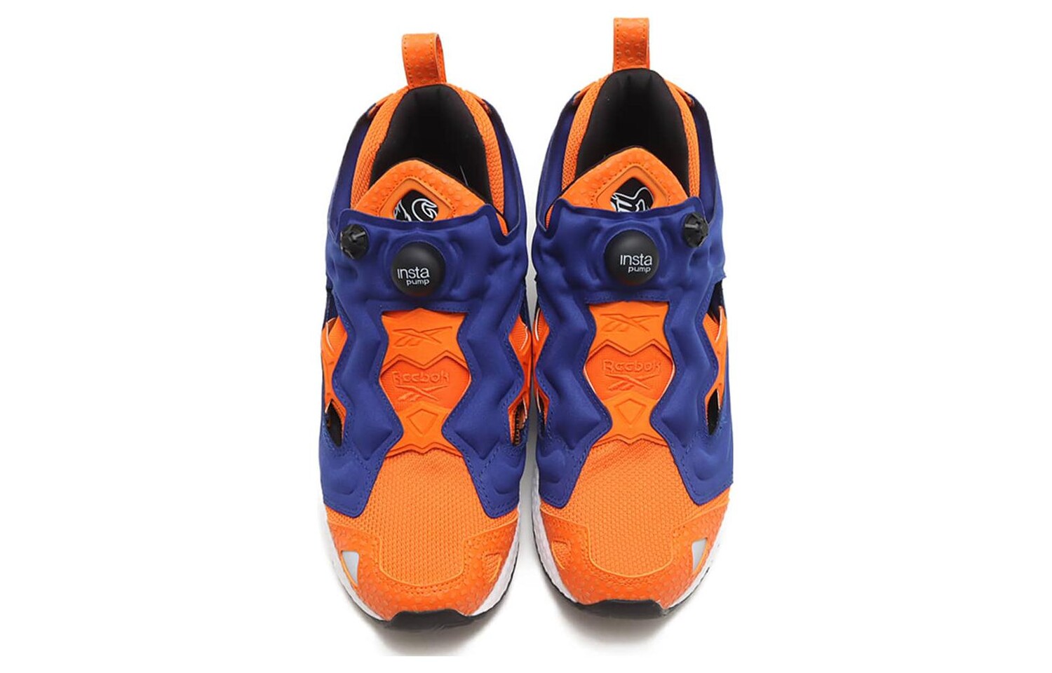 Обувь Reebok Instapump Fury Lifestyle унисекс, Blue/Orange — фото 4