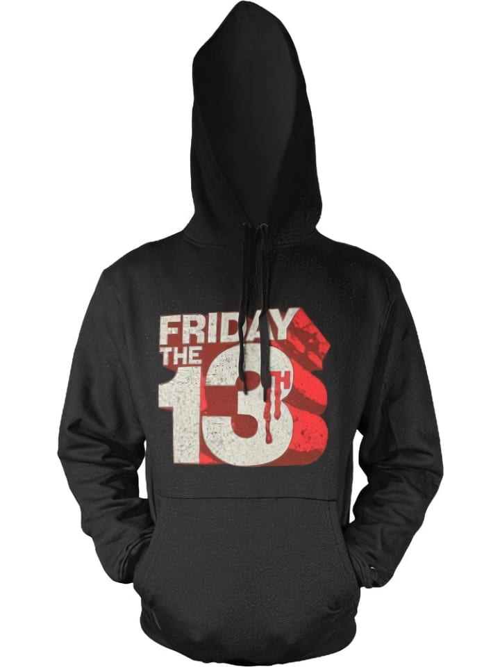 

Friday The 13th Худи "Block Logo Big Tall Hoodie" черного цвета, Черный, Friday The 13th Худи "Block Logo Big Tall Hoodie" черного цвета