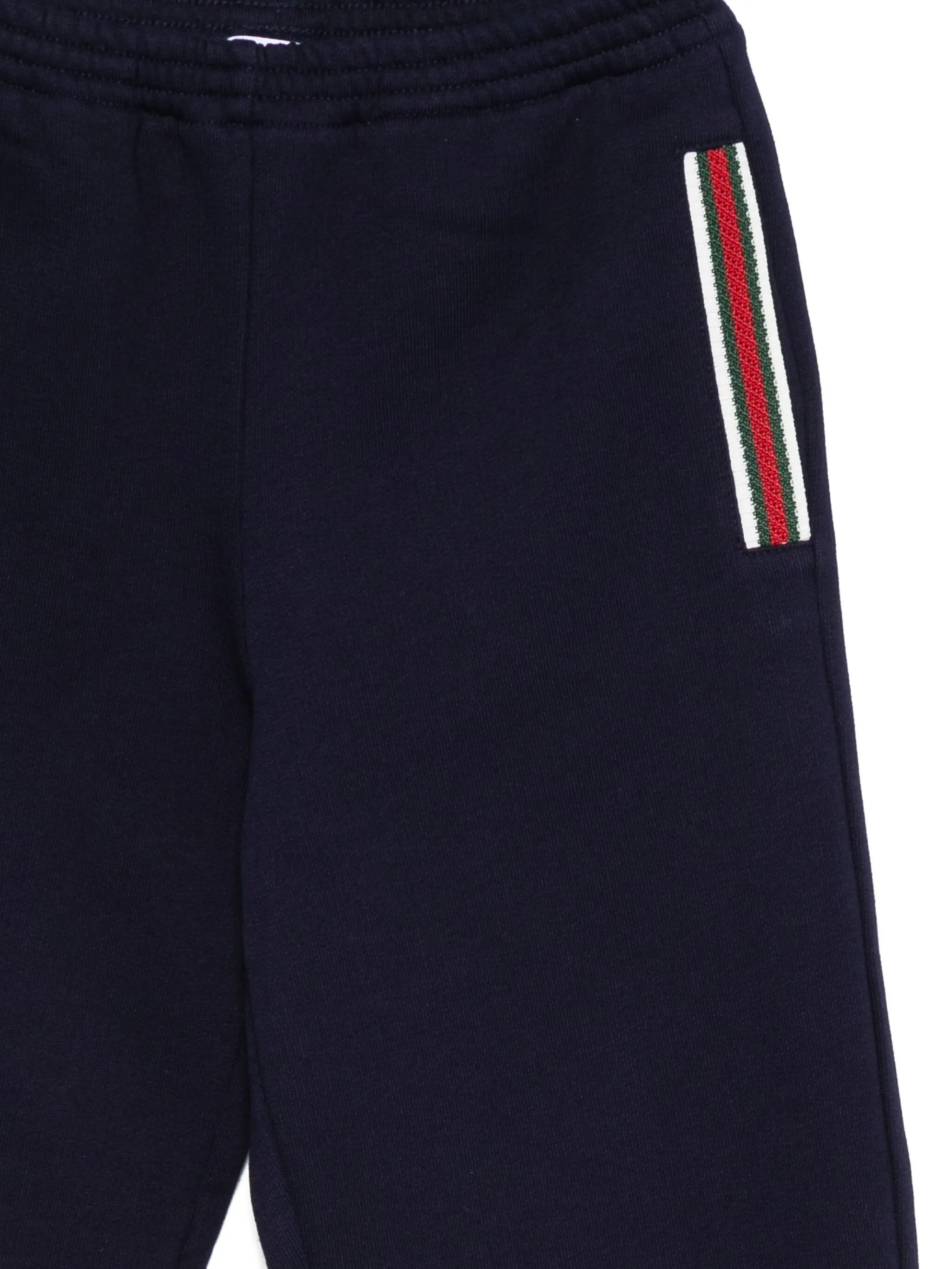 Спортивные брюки с лампасами Gucci Kids, синий — фото 3