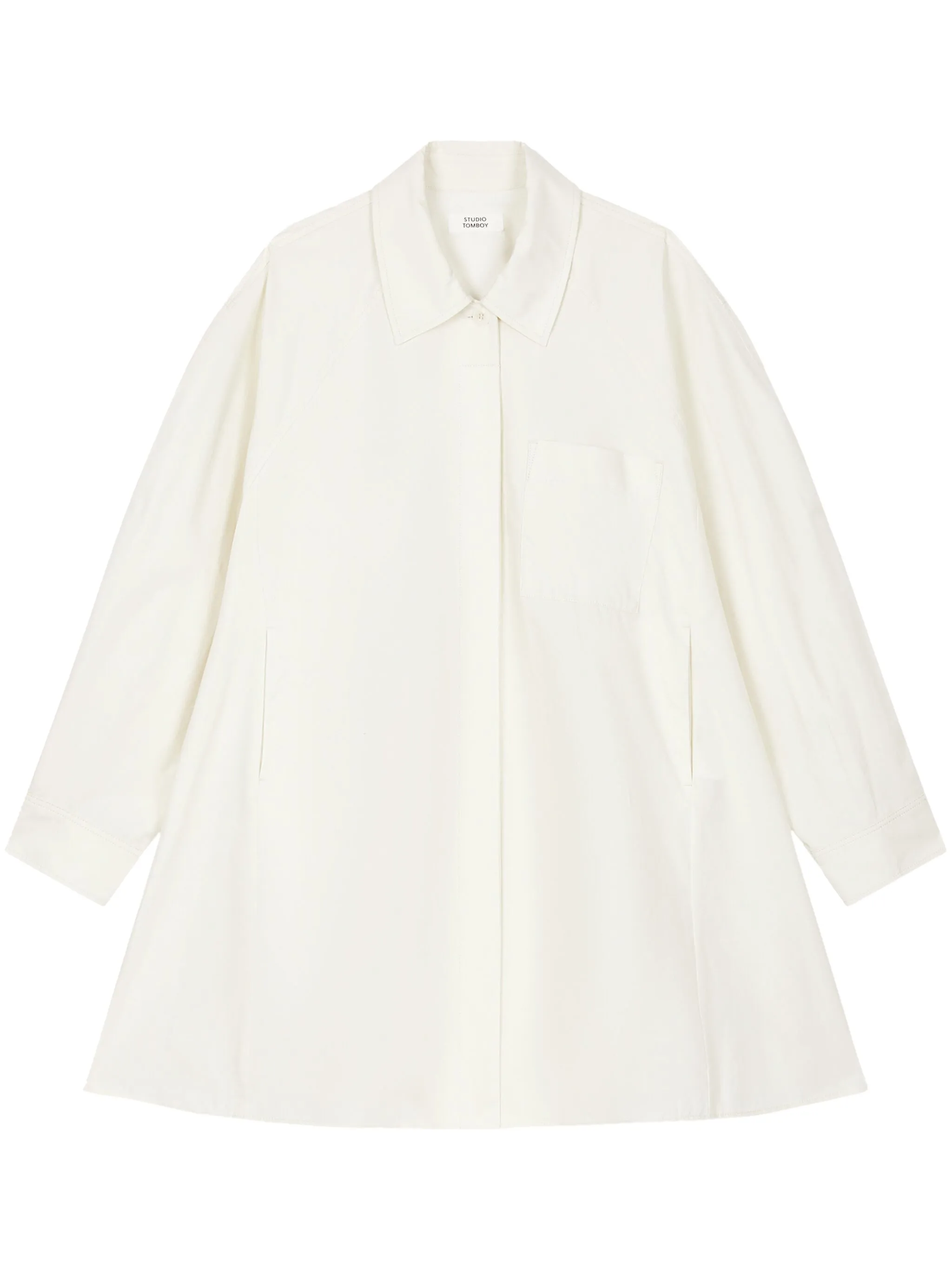 

Рубашка оверсайз Tomboy, белый