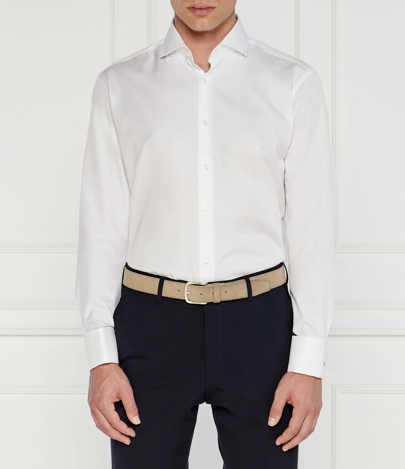 

Рубашка BOSS BLACK Regular Fit, белый