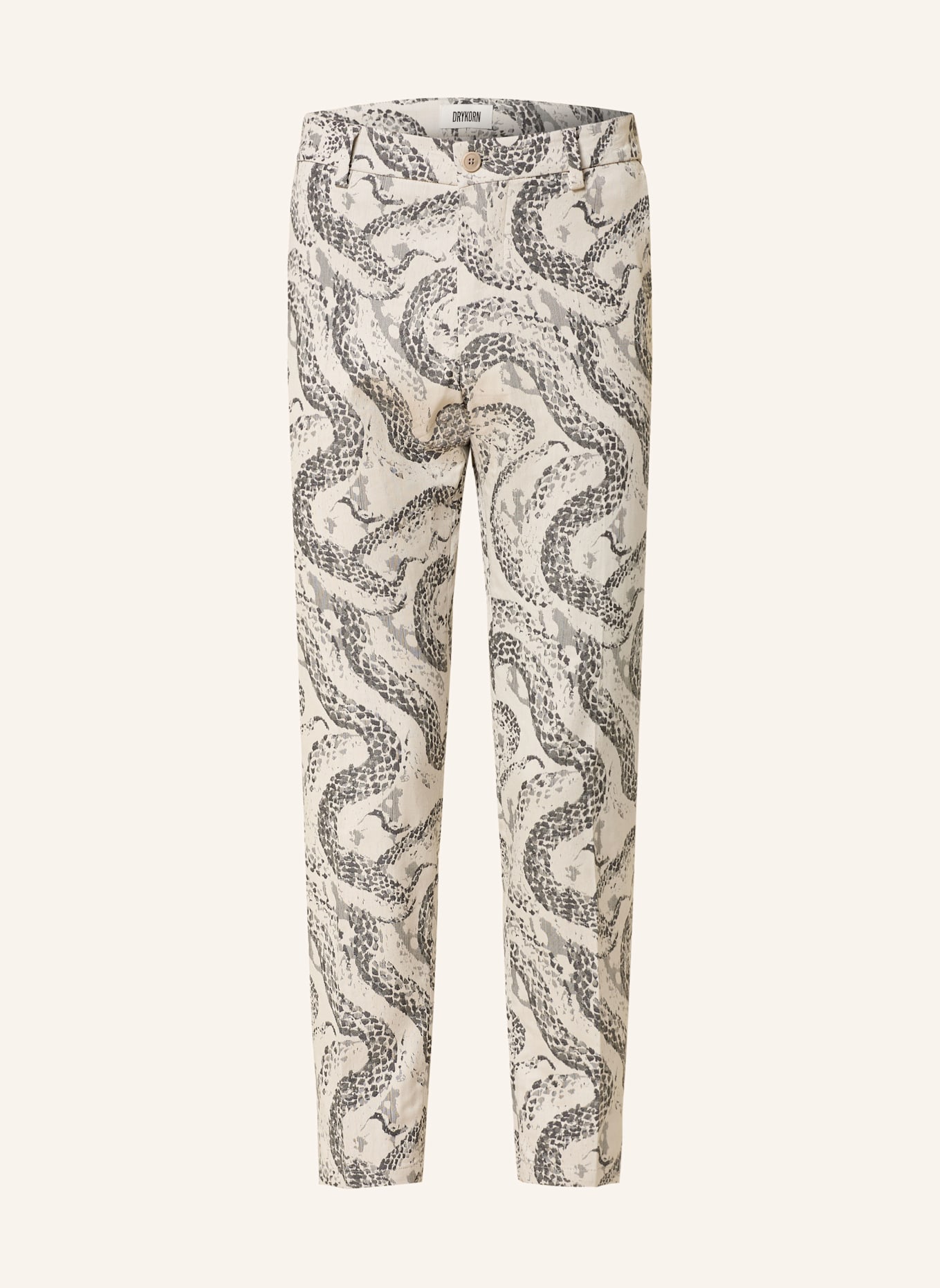 

Брюки Ajend extra slim fit для костюма Drykorn, коричневый