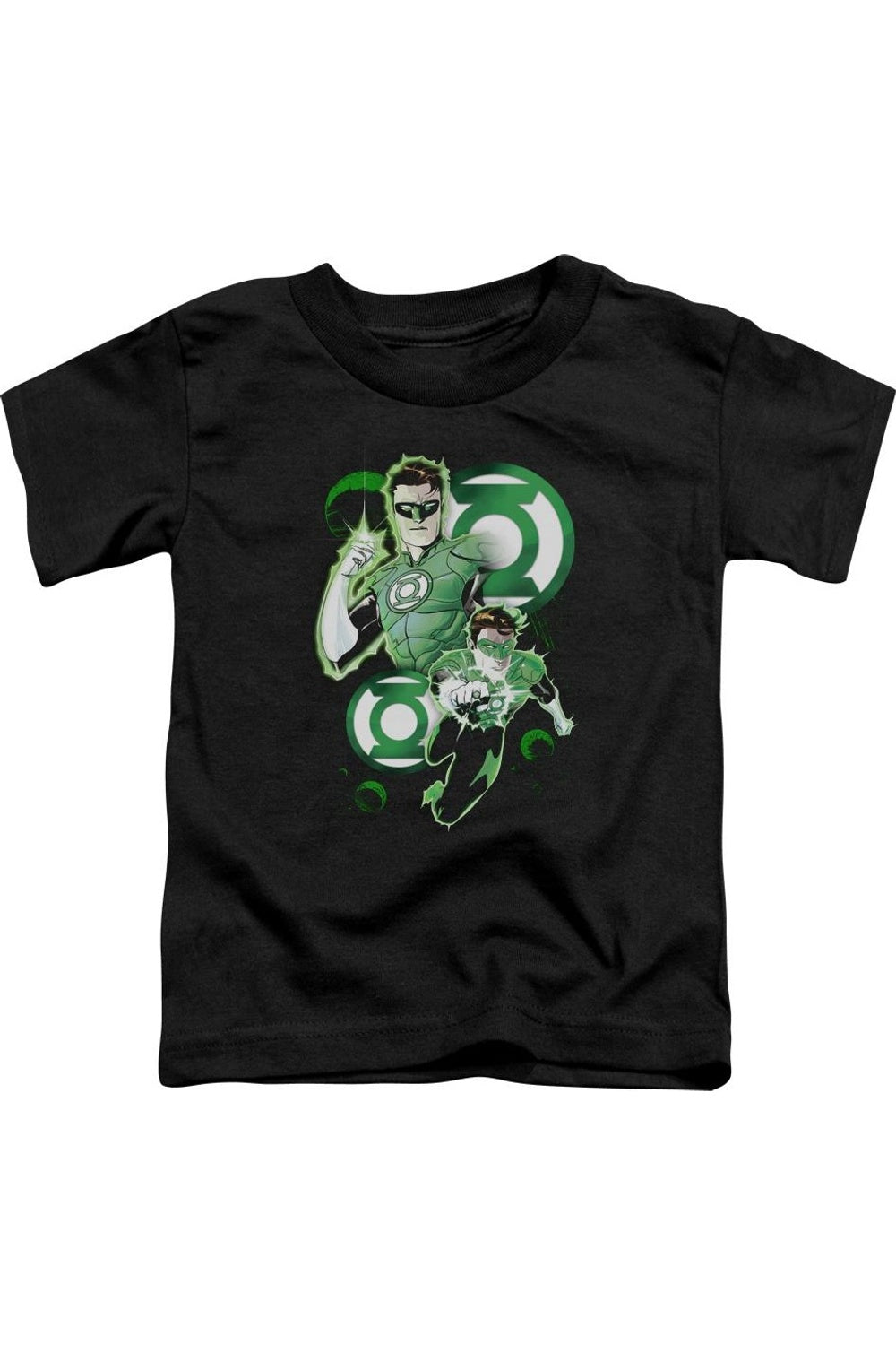 

Футболка с коротким рукавом для малышей "Лига справедливости Америки" в действии Gildan, черный