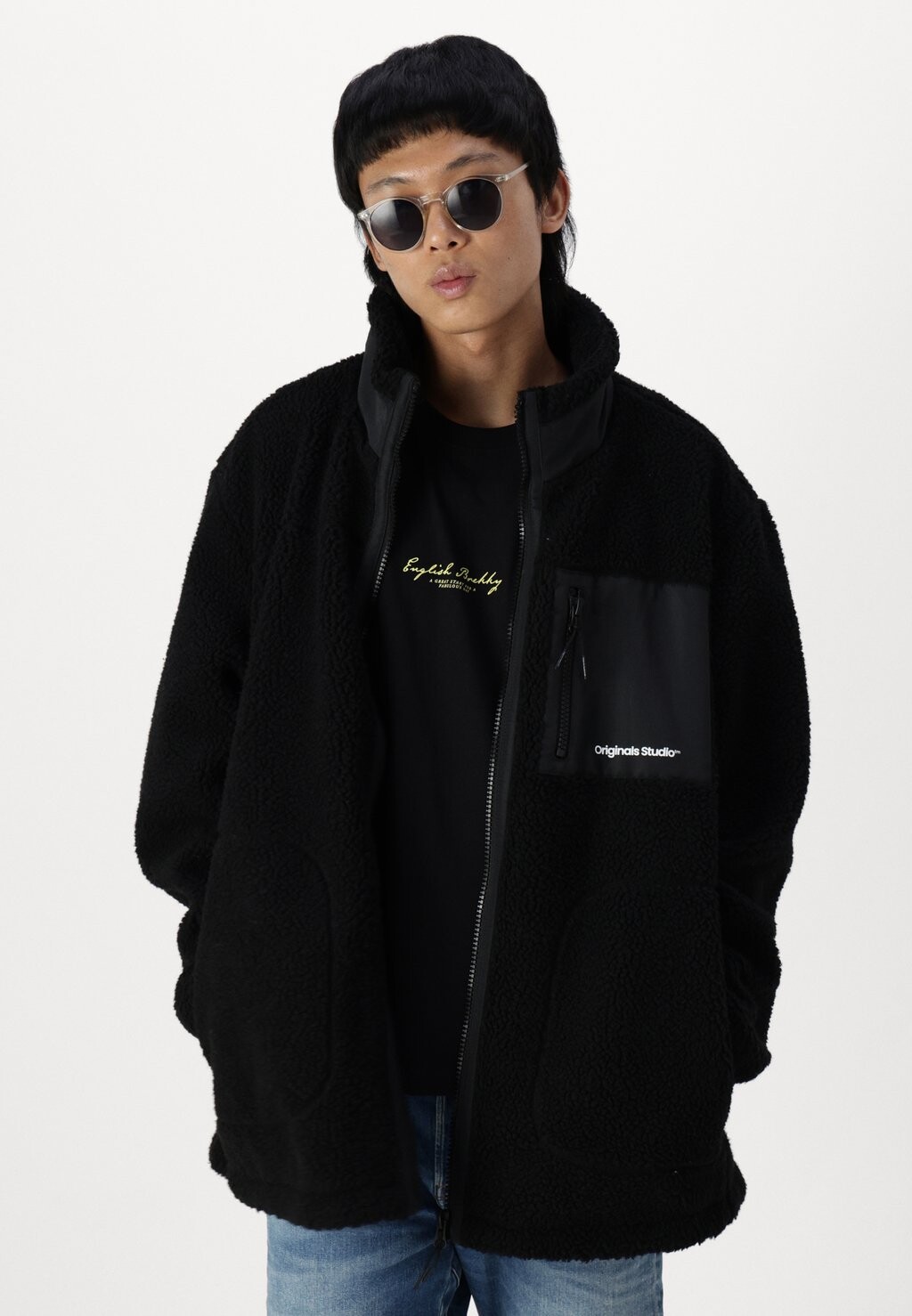 

Флисовая куртка JORVESTERBRO JACKET Jack & Jones, черный