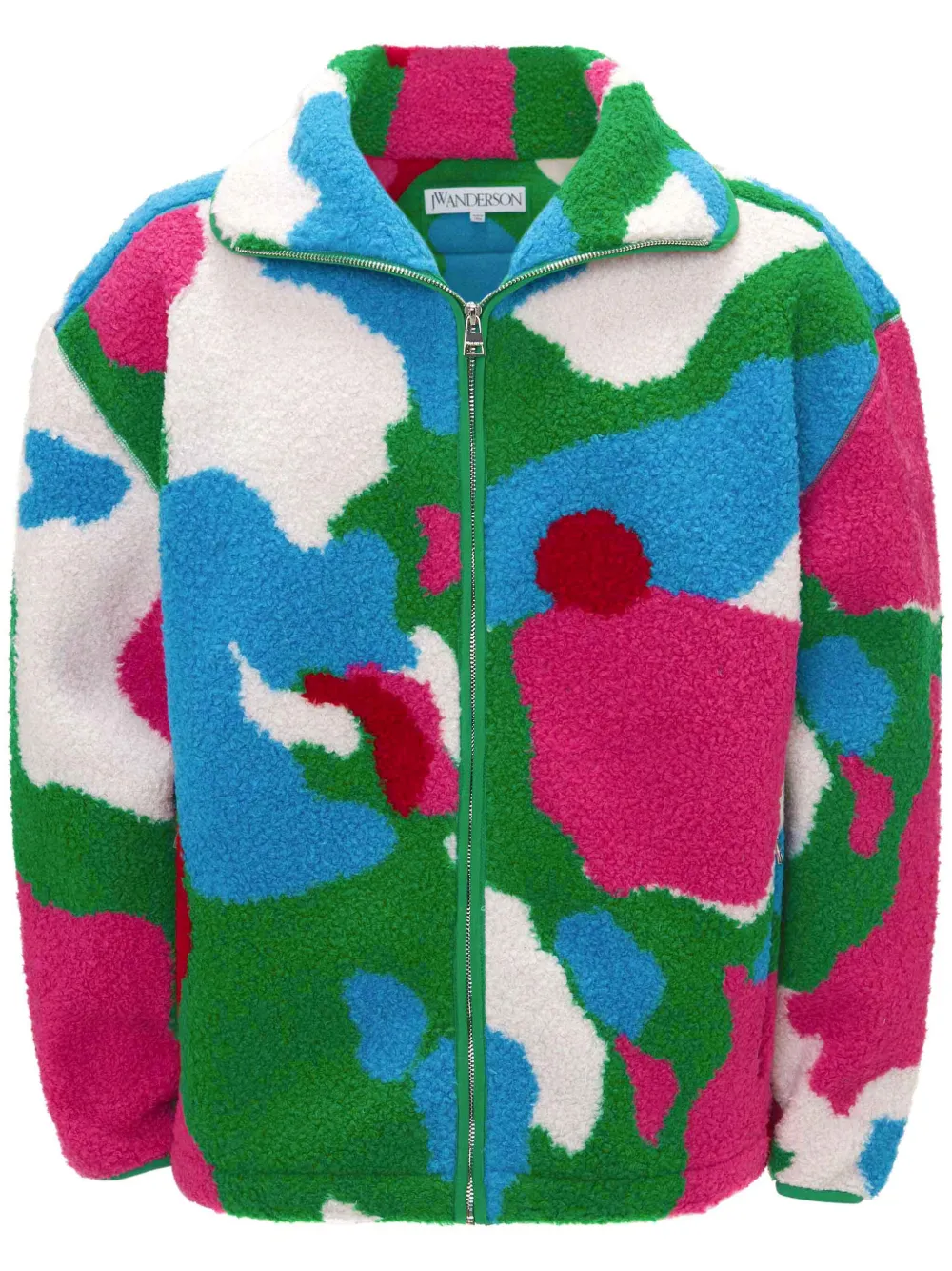 

Куртка с графичным узором JW ANDERSON, зеленый