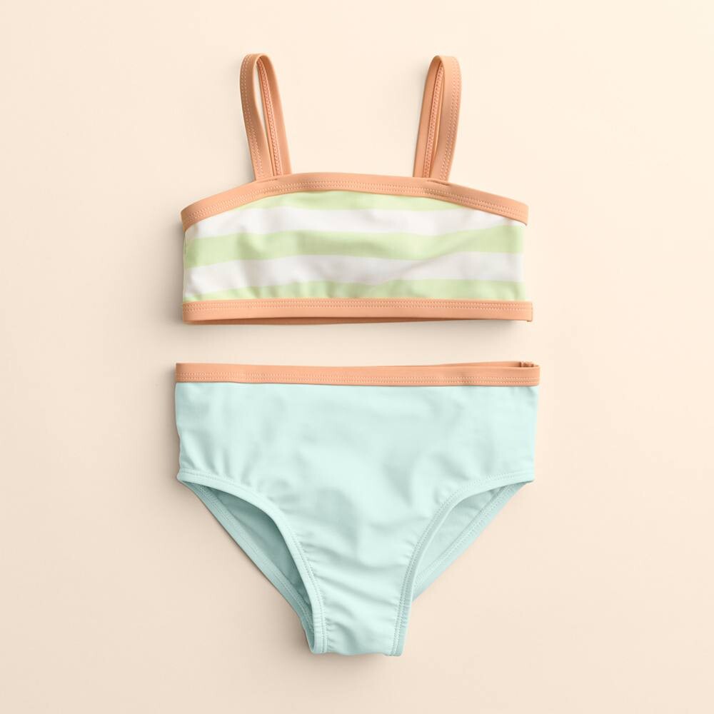 

Комплект бикини Little Co. для малышей и малышей от Lauren Conrad Little Co. by Lauren Conrad, цвет Swim Aspen Stripe