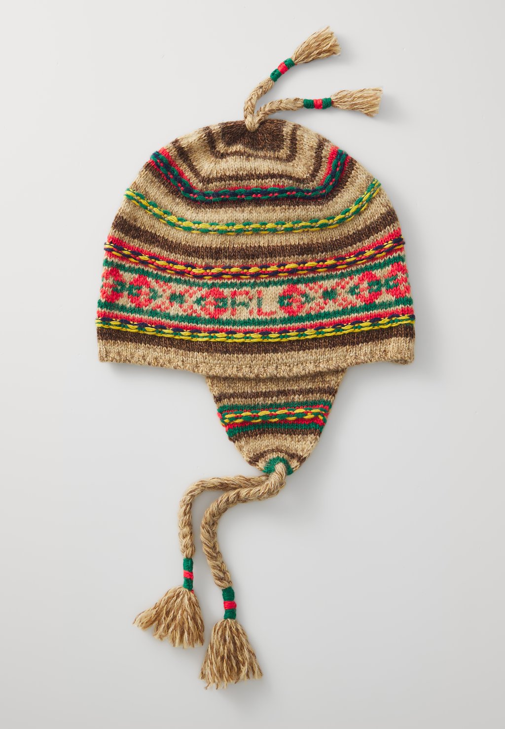 

Шапка HAT UNISEX Polo Ralph Lauren, коричневый