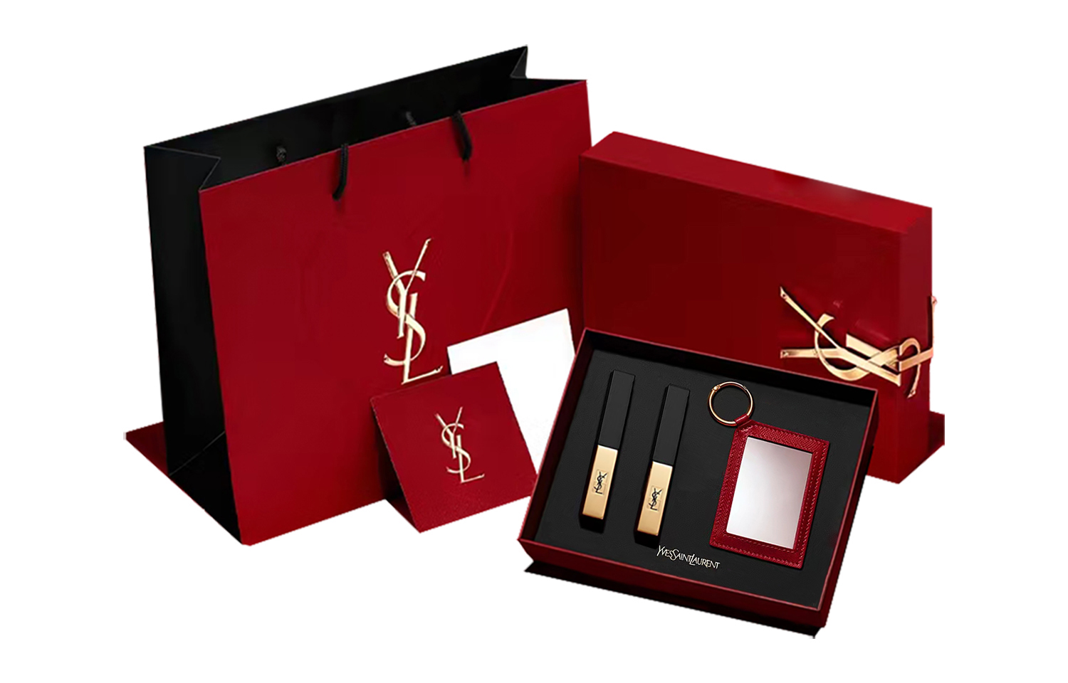 Набор косметики together always легко растушевывается подарок на день рождения для девушки SAINT LAURENT — фото 4