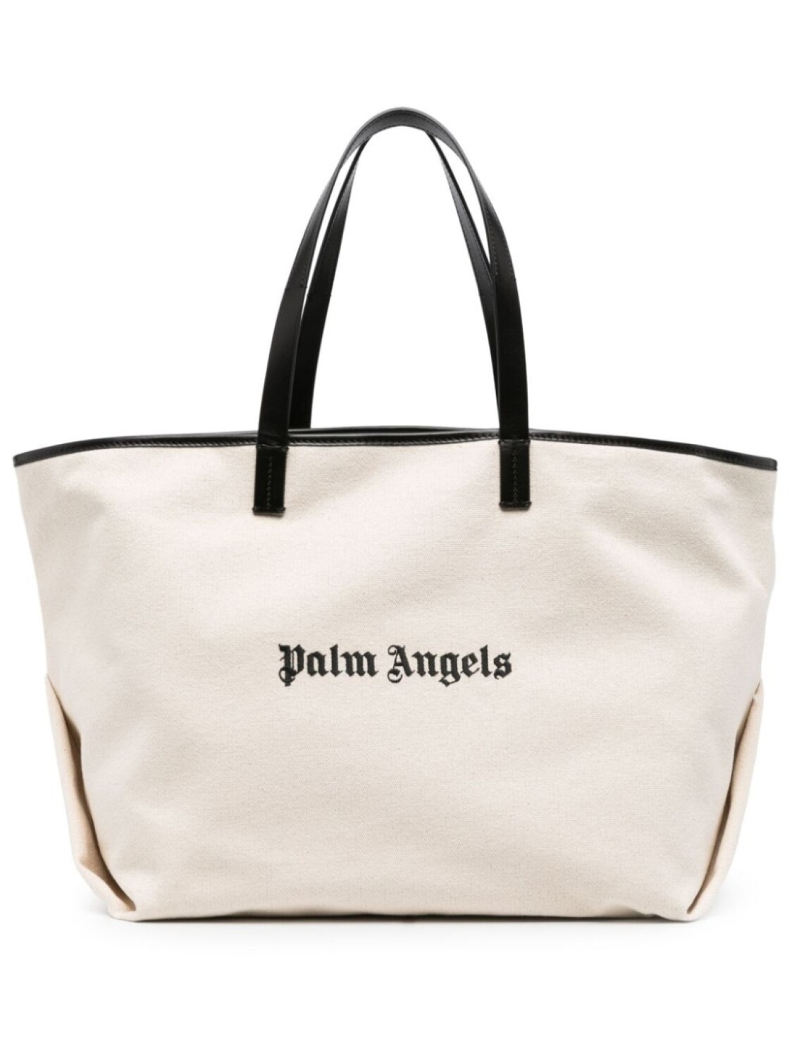 

Palm Angels сумка-тоут из канваса с логотипом, черный