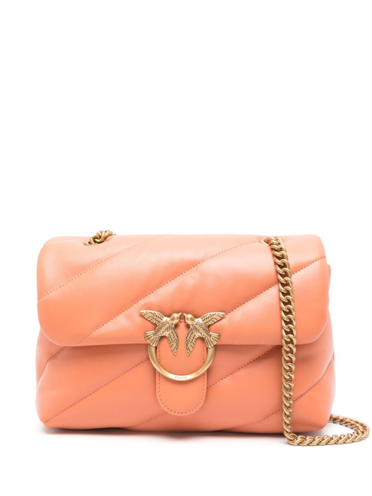 

PINKO сумка на плечо Love Puff, оранжевый
