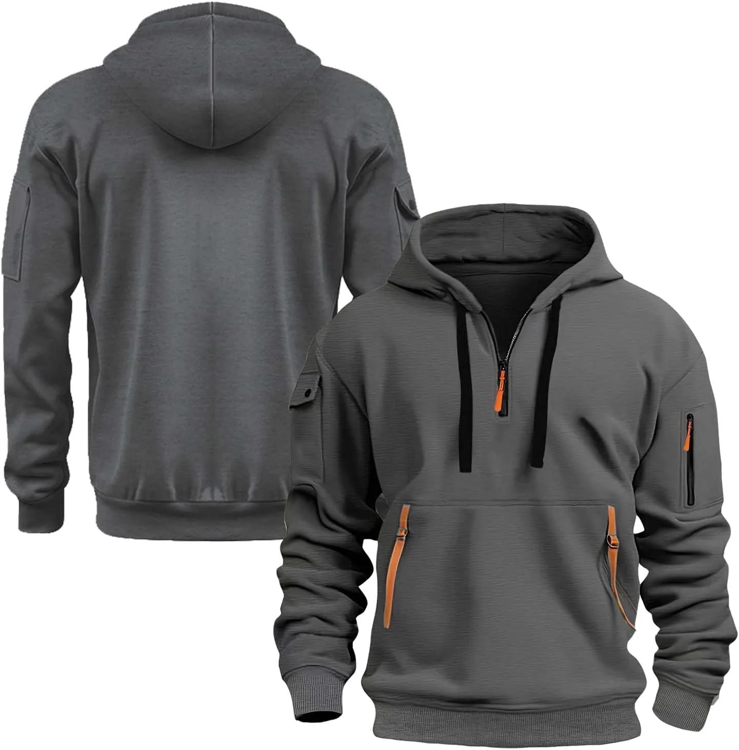 

Мужской худи с длинным рукавом и карманом, SHS JEGPWBKT