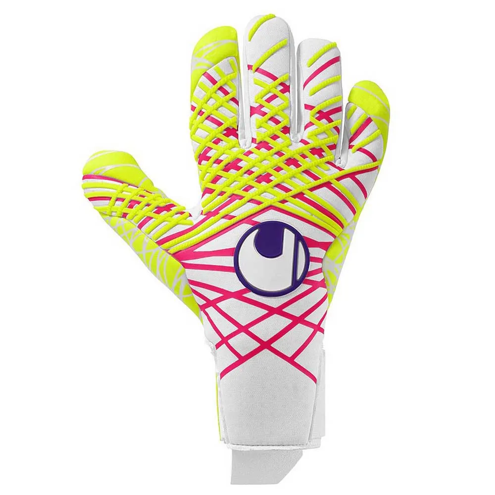 

Перчатки Uhlsport Prediction Ultragrip HN Maignan #374 goalkeeper, желтый
