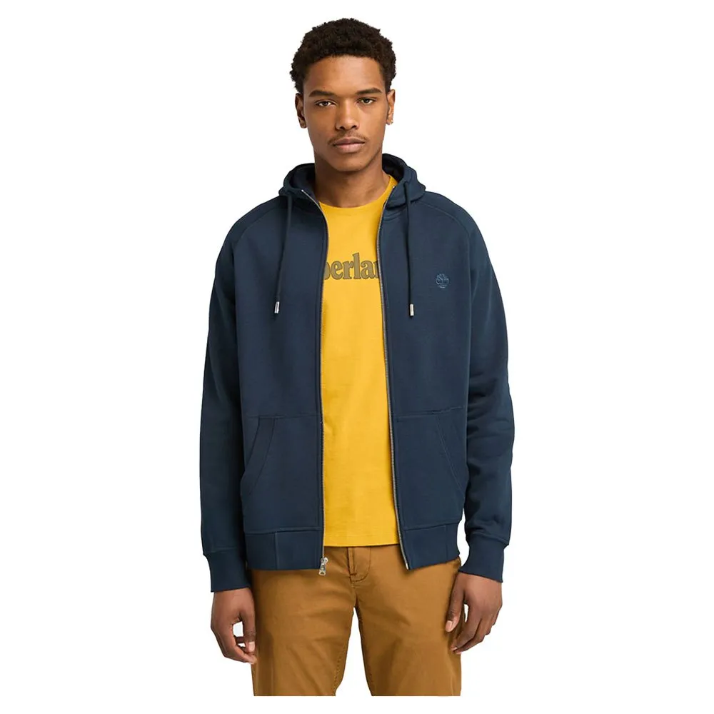 

Толстовка Timberland Exeter River Brushed Back full zip, синий