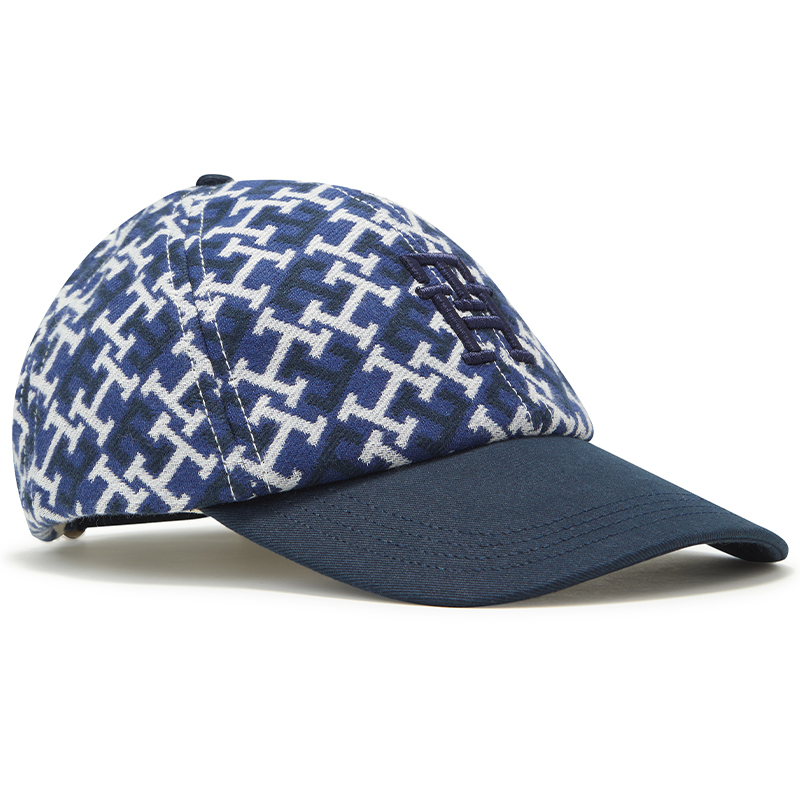 

Tommy Hilfiger Хлопковая бейсболка мужская, Dark Blue Print 0GY