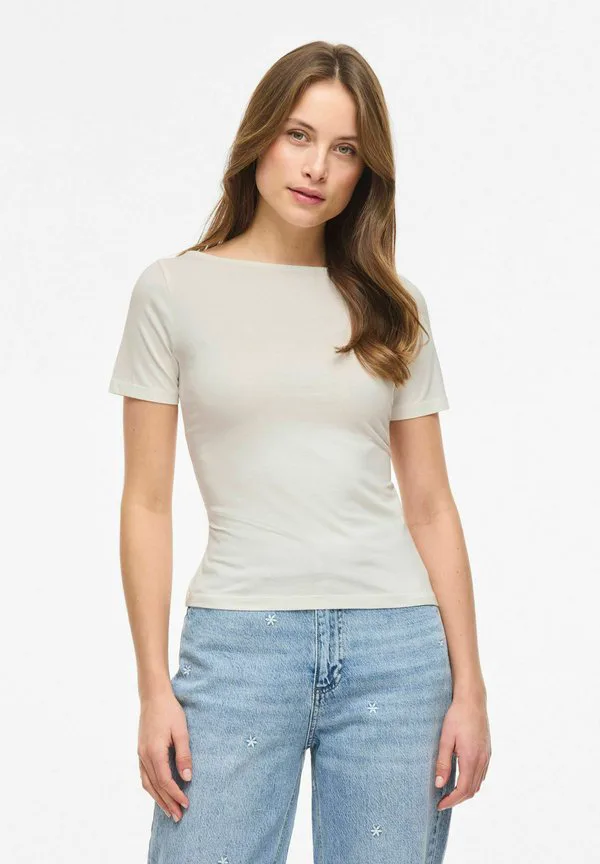 

Базовая футболка mit kurzen ärmeln viemilie ubootausschnitt Vila, Snow White, Белый, Базовая футболка mit kurzen ärmeln viemilie ubootausschnitt Vila, Snow White