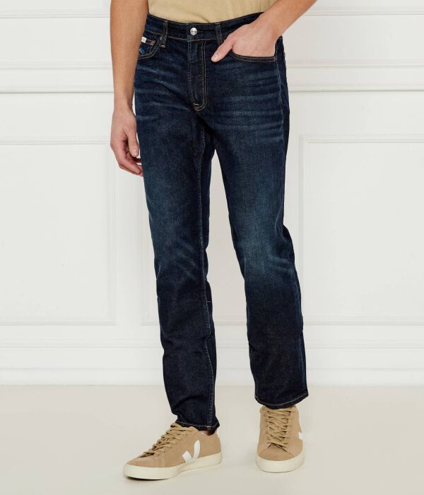 

Джинсы мятежники сапфир Slim fit Calvin Klein Jeans, синий
