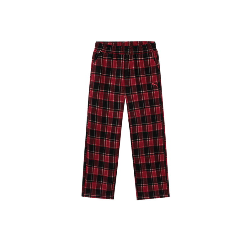 

Детские вязаные спортивные штаны PUMA, красный tone 00366