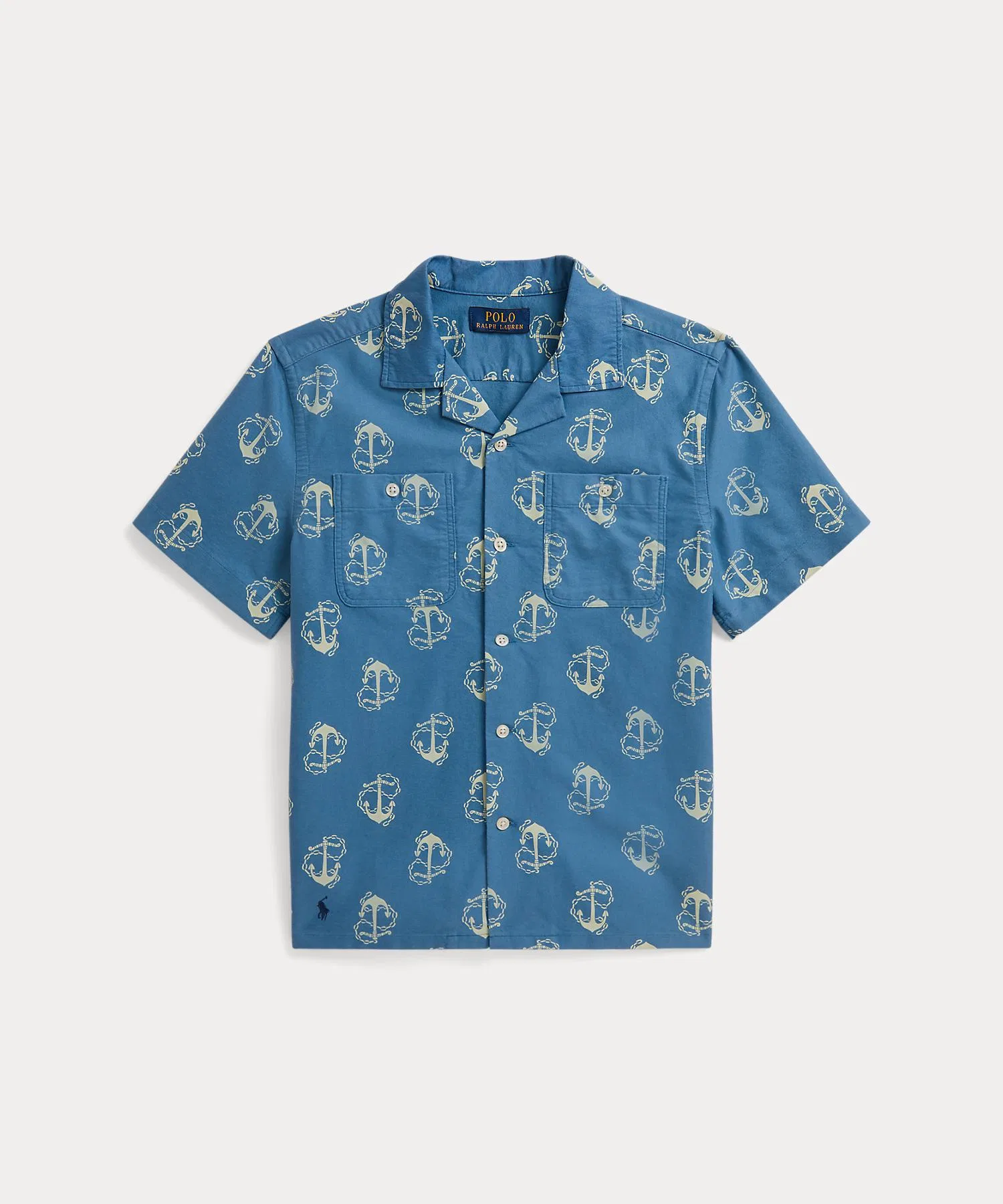 Детская рубашка POLO RALPH LAUREN CHILDRENSWEAR с принтом