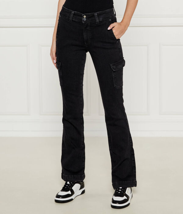 

Джинсы женские Guess Jeans с накладными карманами, черный