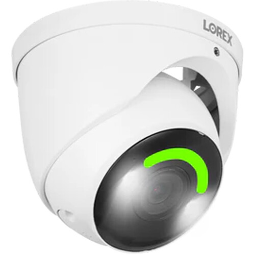 

Уличная сетевая купольная камера видеонаблюдения Lorex H16 E896DD 4K UHD с ночным видением (белая)