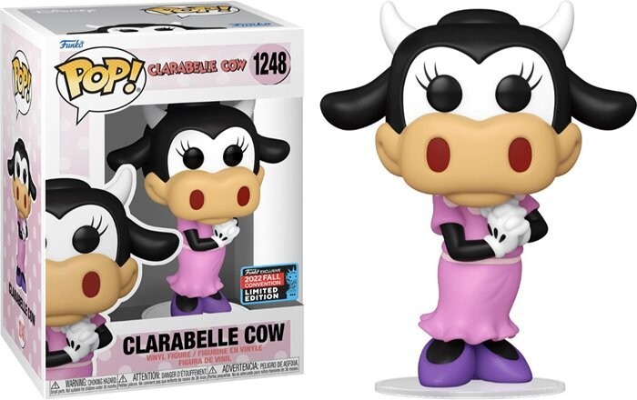 

Funko POP Корова Кларабель 1248 Корова Кларабель Нью-Йорк Comic Con 2022 Funko POP!