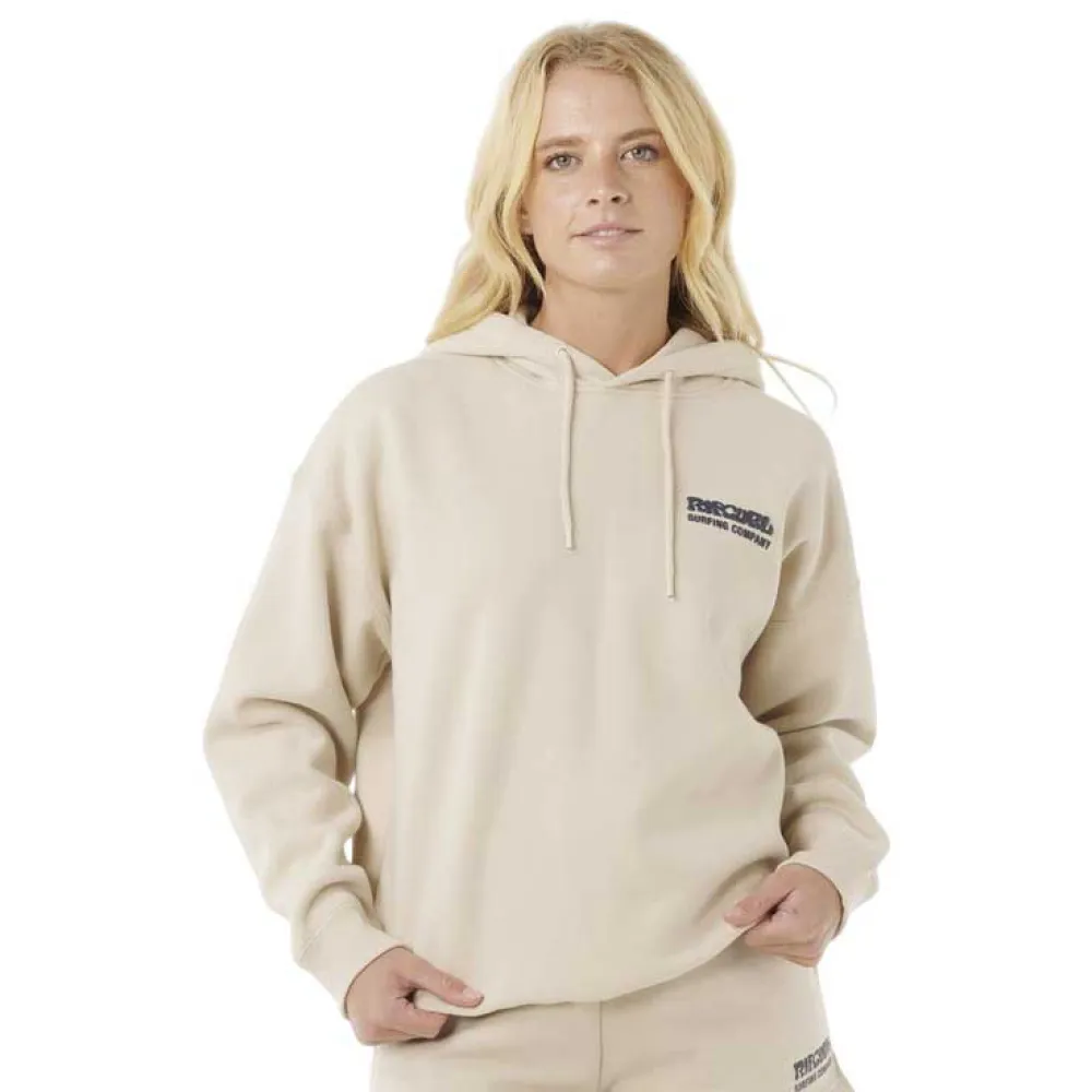 

Худи Rip Curl Surf Puff Heritage, бежевый