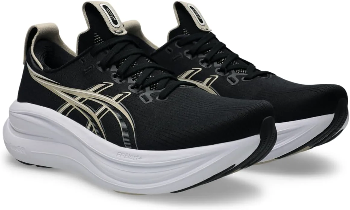 Мужские беговые кроссовки ASICS Gel-Nimbus 28, черный/серый — фото 2