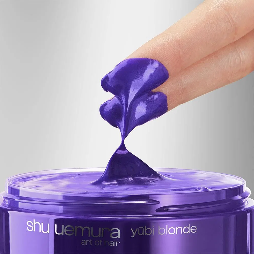 Маска Shu Uemura Yubi Blonde Anti-Yellow Tint Silver Mask 200 мл Shu Uemura Art Of Hair — фото 4