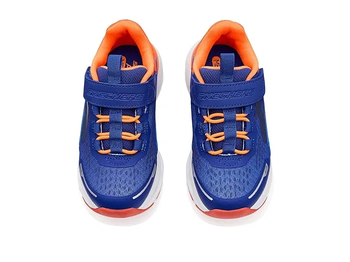 Кроссовки детские Glide-Step Plus 404160L SKECHERS KIDS, Blue/Orange — фото 3