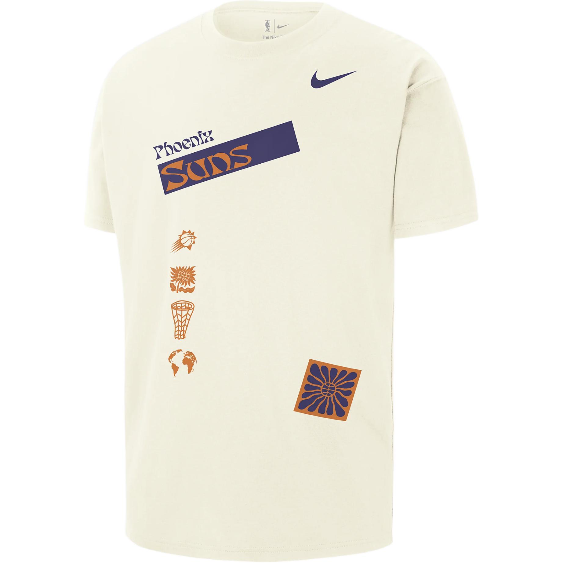 Футболка мужская X NBA однотонная Nike — фото 2