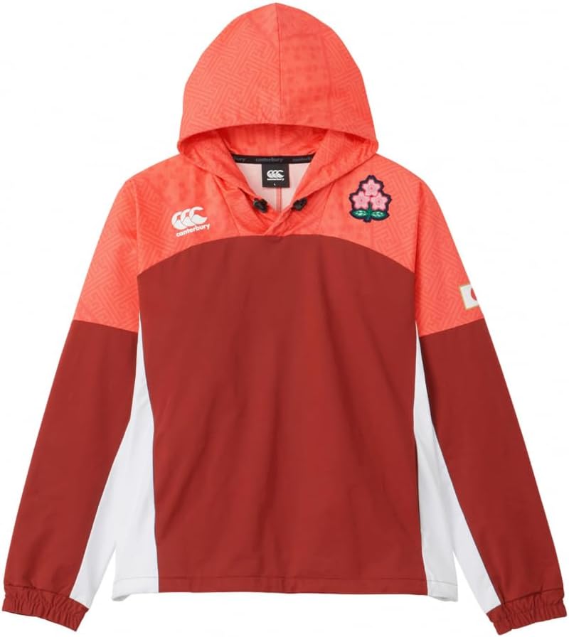 

Мужская толстовка Canterbury JAPAN R+ DUAL HOODY, красный